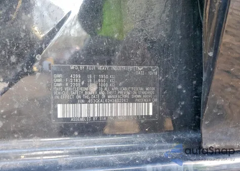 2017 Subaru Impreza Sport из США, поврежденный, VIN 4S3GKAL62H3602262